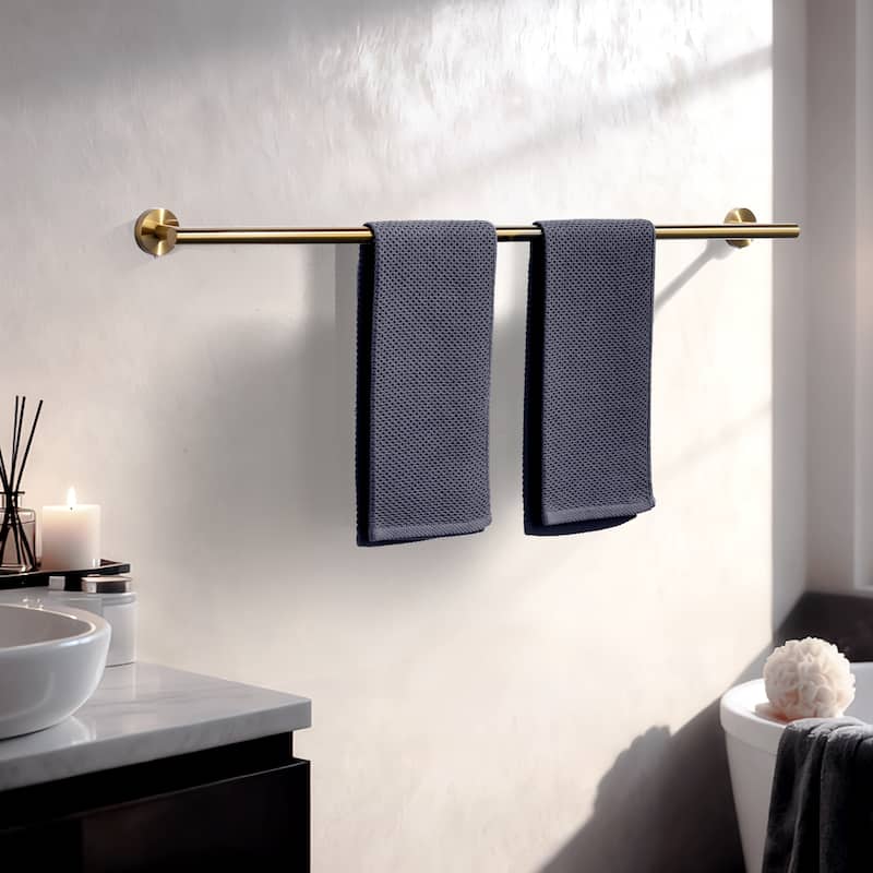 WOWOW Mutiple Length Wall Mounted Stainless Steel Towel Bar