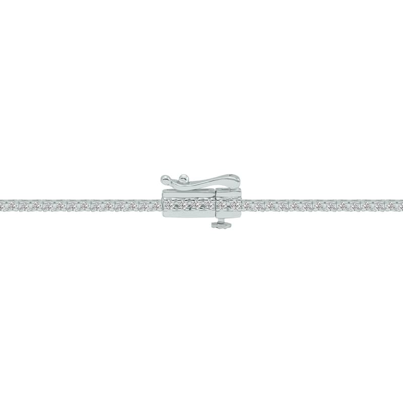 Marquee 1 Carat TW Lab Grown Diamond Tennis Bracelet in 14K White Gold
