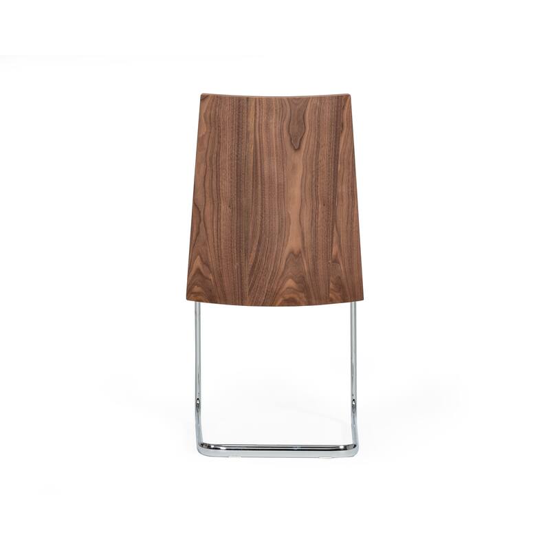 Morgan White & Walnut Dining Chair (Set of 2)