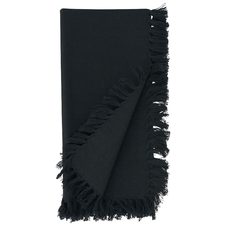 Fringed Design Napkins (set of 4)