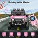 preview thumbnail 11 of 24, Ride on Car with 6 EVA Wheels&4WD, 24V Battery Powered Electric Car for Ages 3-6 Kids