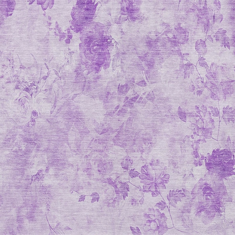 HomeRoots Floral Transitional Rectangle Outdoor Rug
