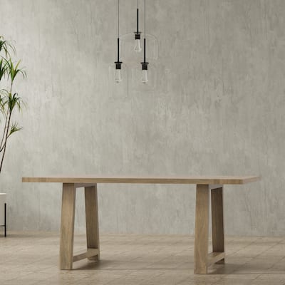 WyndenHall Aeris 72x36 inch Rectangle Modern Farmhouse Dining Table - 72 inches wide