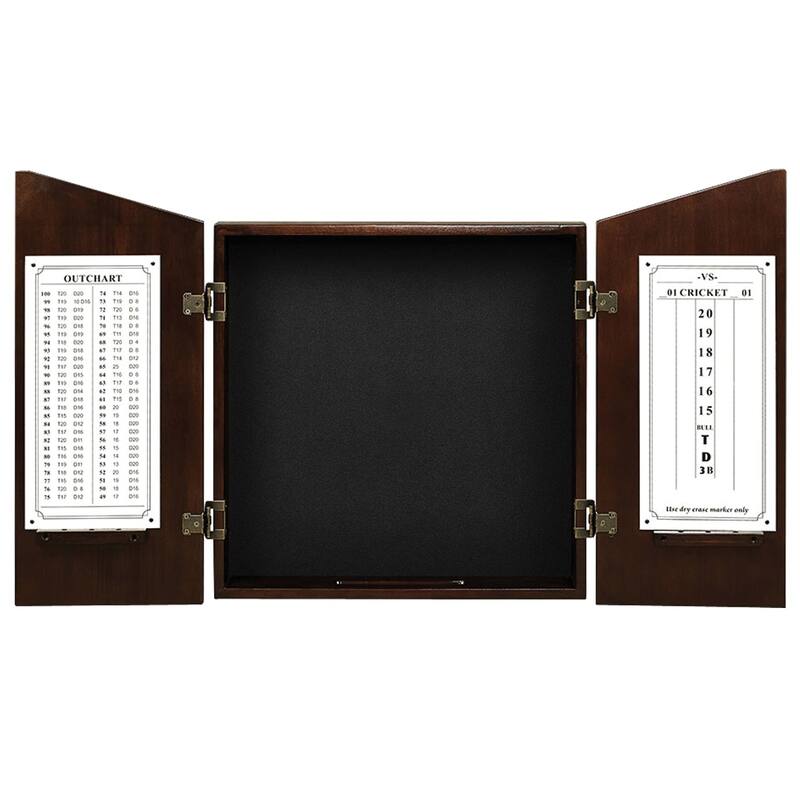 Wooden Dartboard Cabinet