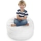 preview thumbnail 1 of 47, Cheer Collection Faux Fur Bean Bag and Stuffed Animal Storage Case
