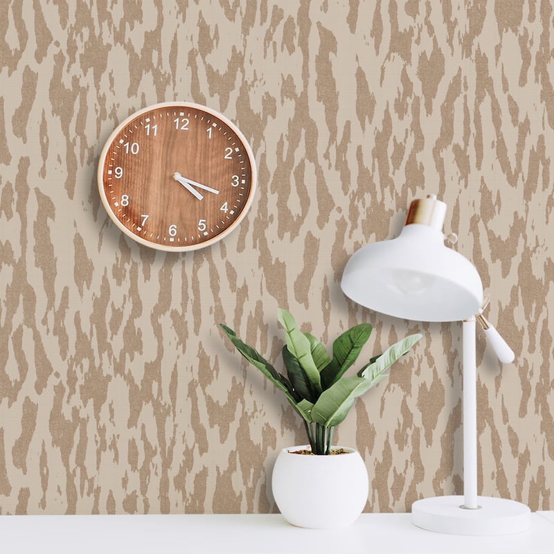 SUSSEXHOME Removable Wallpaper-Waterproof, Strippable, Light Resistance & Cleanable Wall Paper Roll-Wallpaper-Lava2