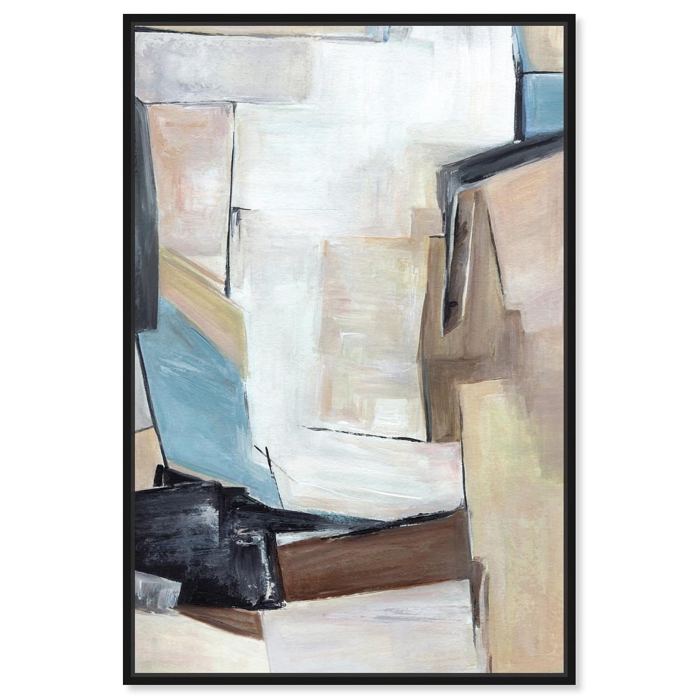 Joy Filled Shapes Canvas by Art Remedy