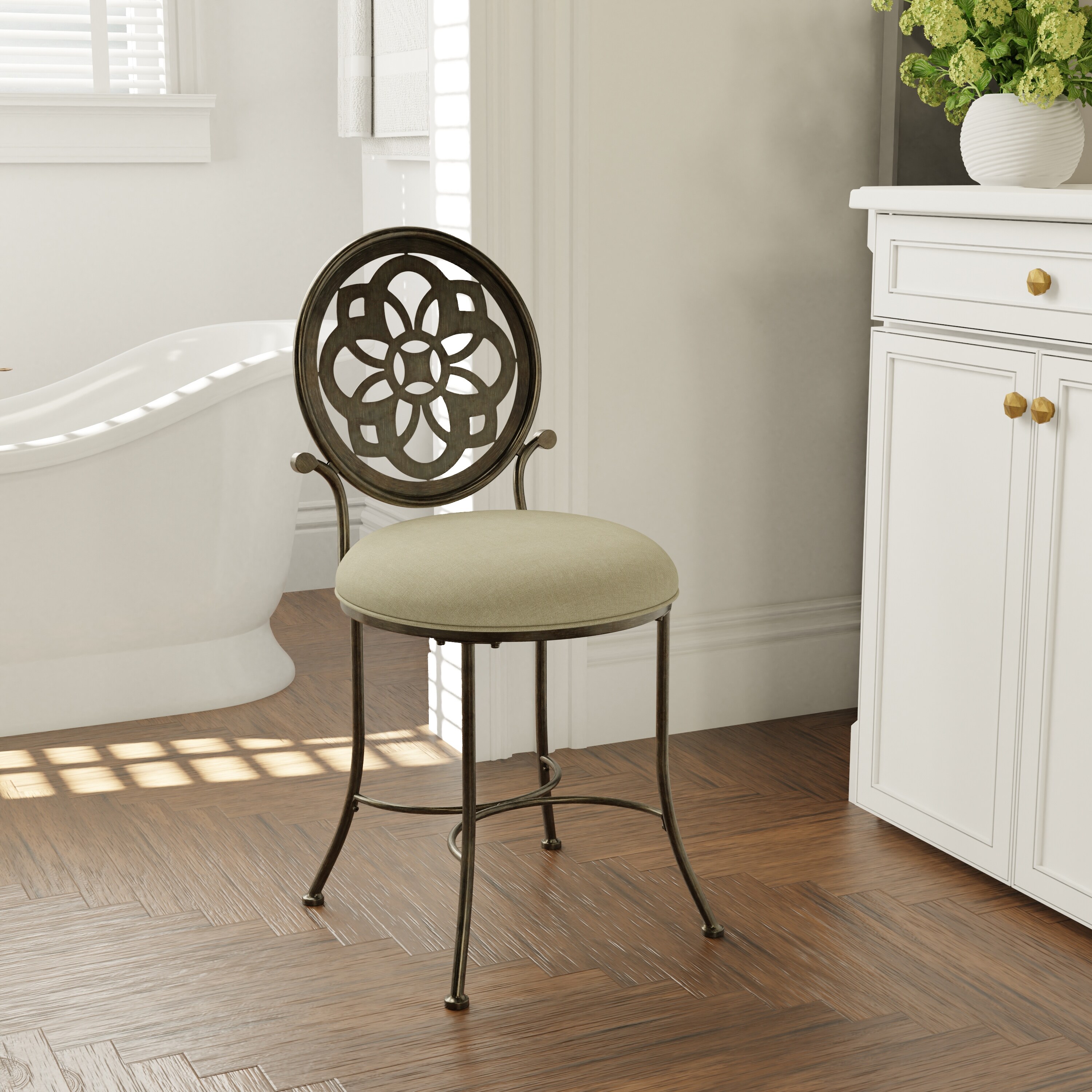 Vista vanity stool new arrivals