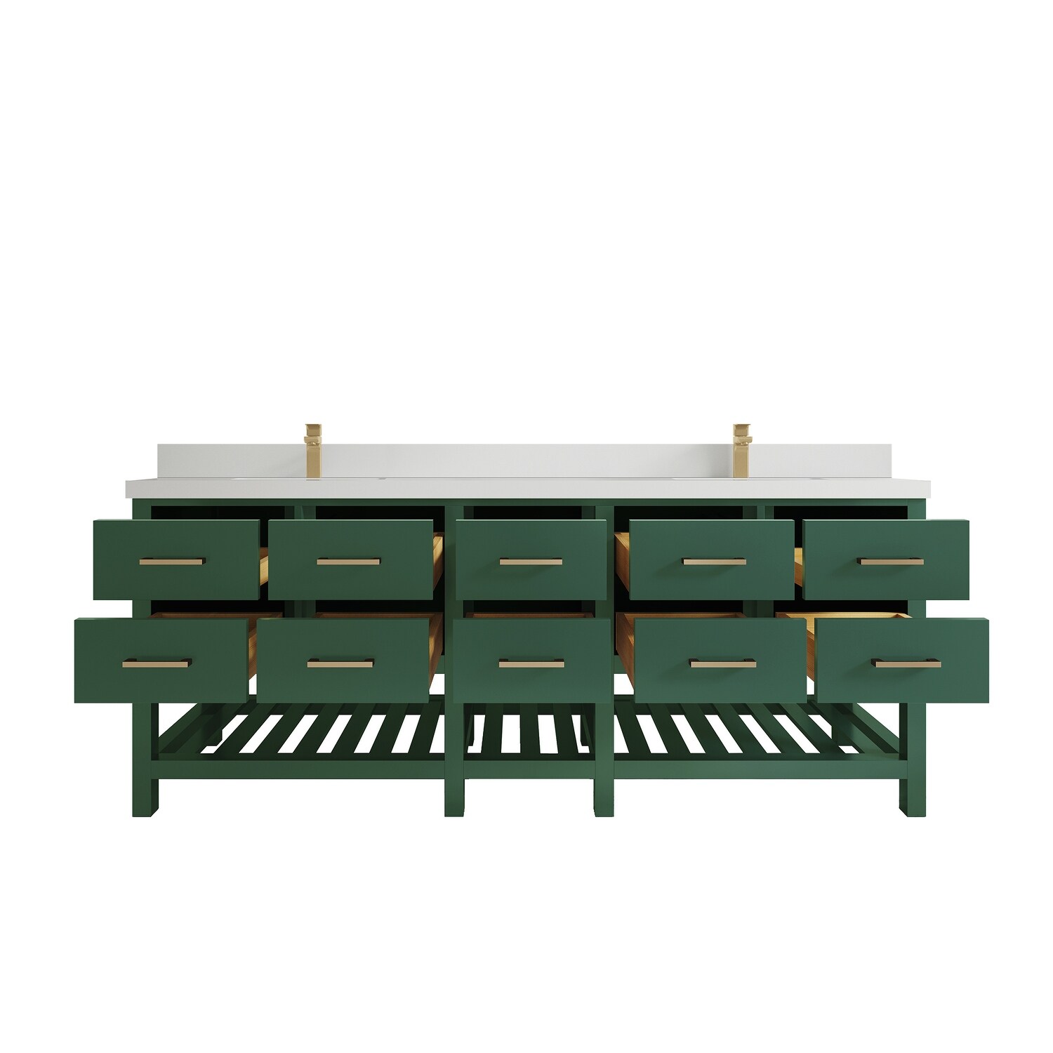 Willow Collections 84x22 Parker Double Bathroom Vanity with Sink-image