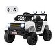 preview thumbnail 23 of 45, 12V Ride On Car for Kids with LED Lights and Safety Features - 37" x 24.5" x 25.5"