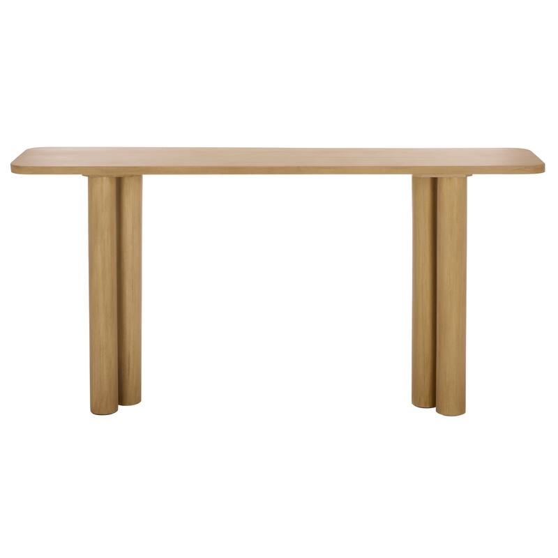 SAFAVIEH Couture Kathalina Rectangle Wood Console Table - 60"W x 15"D x 30"H