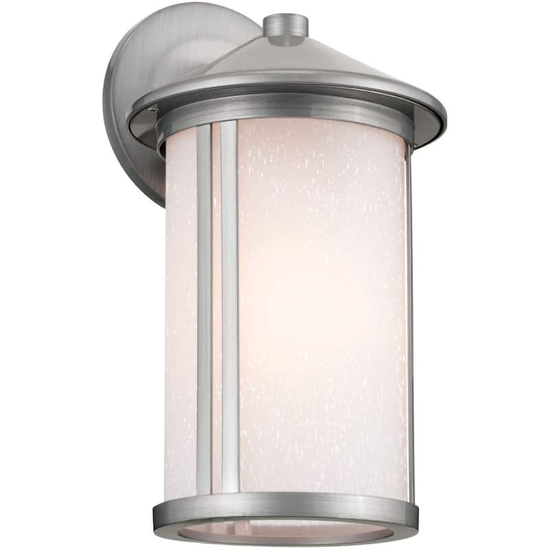 Kichler 59099 Lombard 13" Tall Outdoor Wall Sconce with Satin Etched - Brushed Aluminum