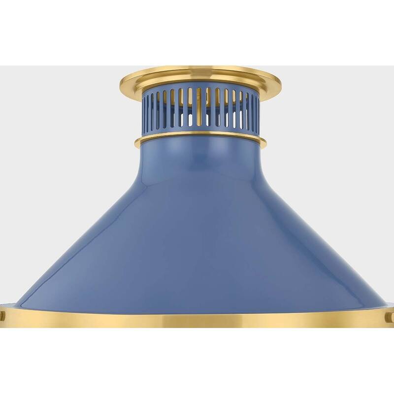 Hudson Valley Lighting MDS2403 Highclere 18" Wide Semi-Flush Ceiling