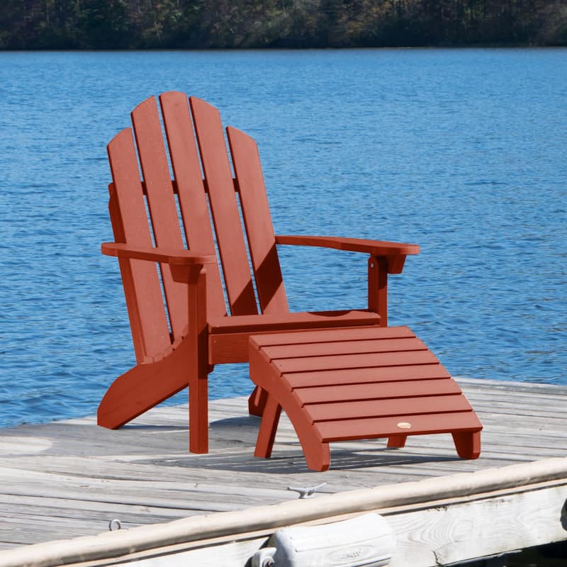Outdoor Chair and Ottoman Set