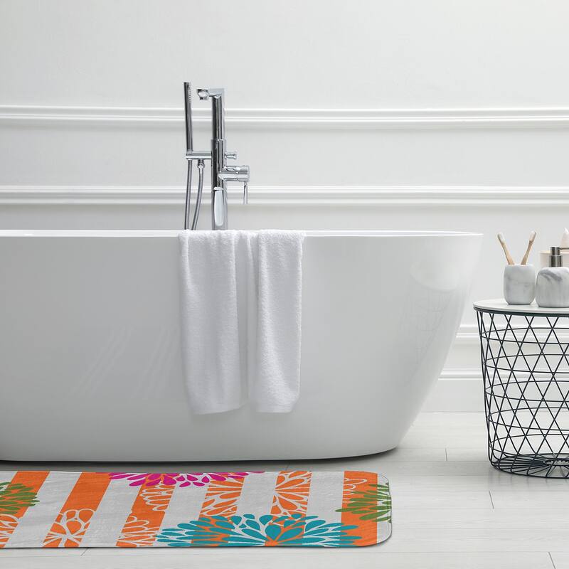 Flower Bursts Bathmat