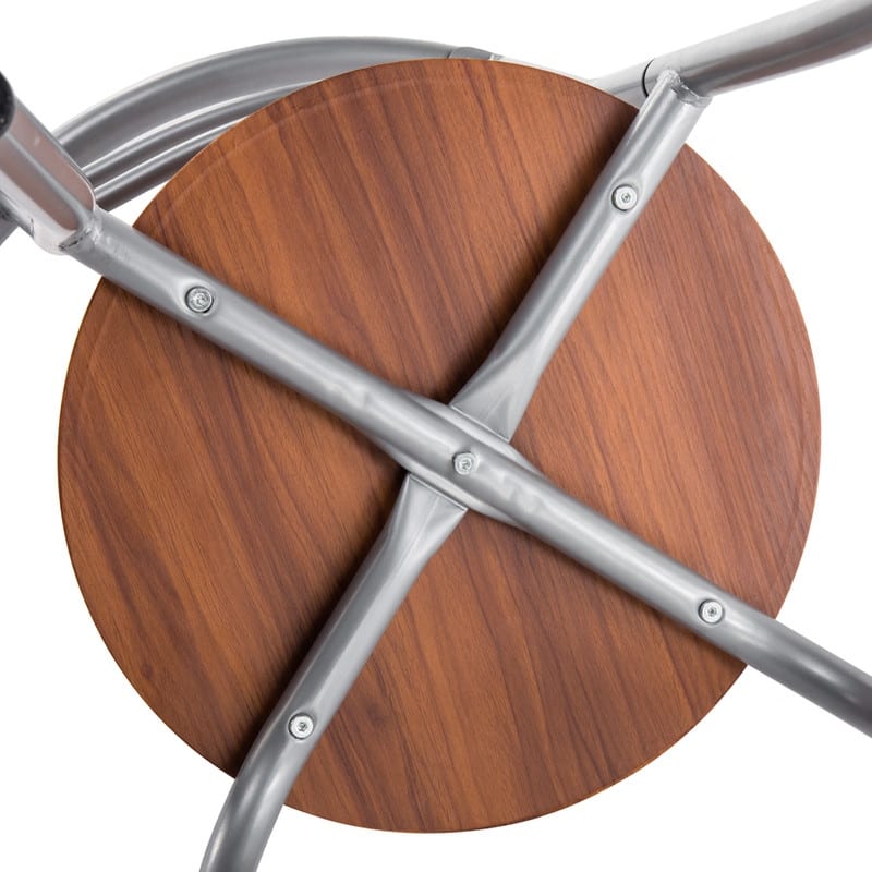 Modern Steel 3-piece Dining Set