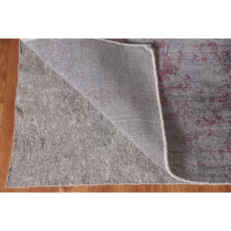 Modern Abstract Rug Handmade Bedroom Wool Carpet - 6'7"x 9'5"
