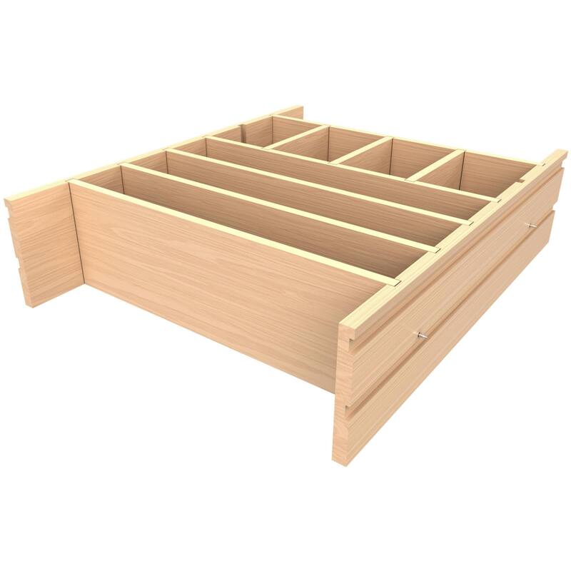 Rev-A-Shelf 4WDIV-30-1 Wood Classics 24-3/4" Deep Drawer Divider - Maple