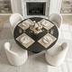 preview thumbnail 4 of 10, Modern 5-Piece Round Dining Set