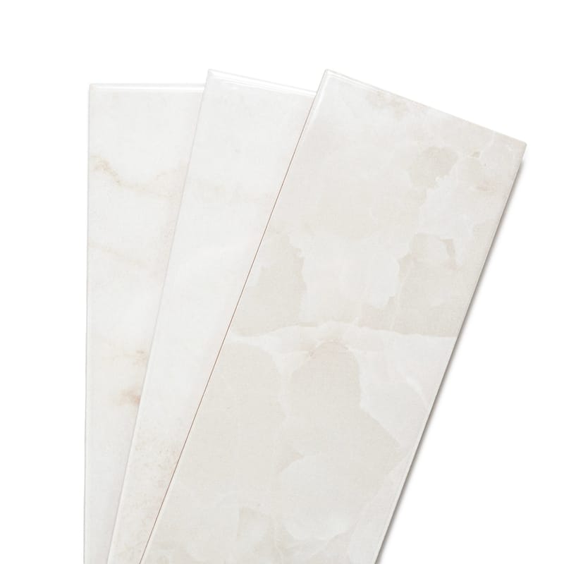 Isla 4x12 Glossy Ceramic Subway Tile - Wall, Backsplash
