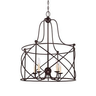 Savoy House Seneca 5-Light Pendant in English Bronze