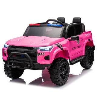 24V Kids Ride-On Car with Remote Control, Bluetooth, MP3 & Adjustable Speed