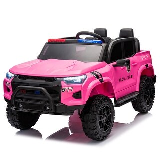 24V Ride-On Car for Kids w/ Bluetooth, Music, Adjustable Speed, Remote Control