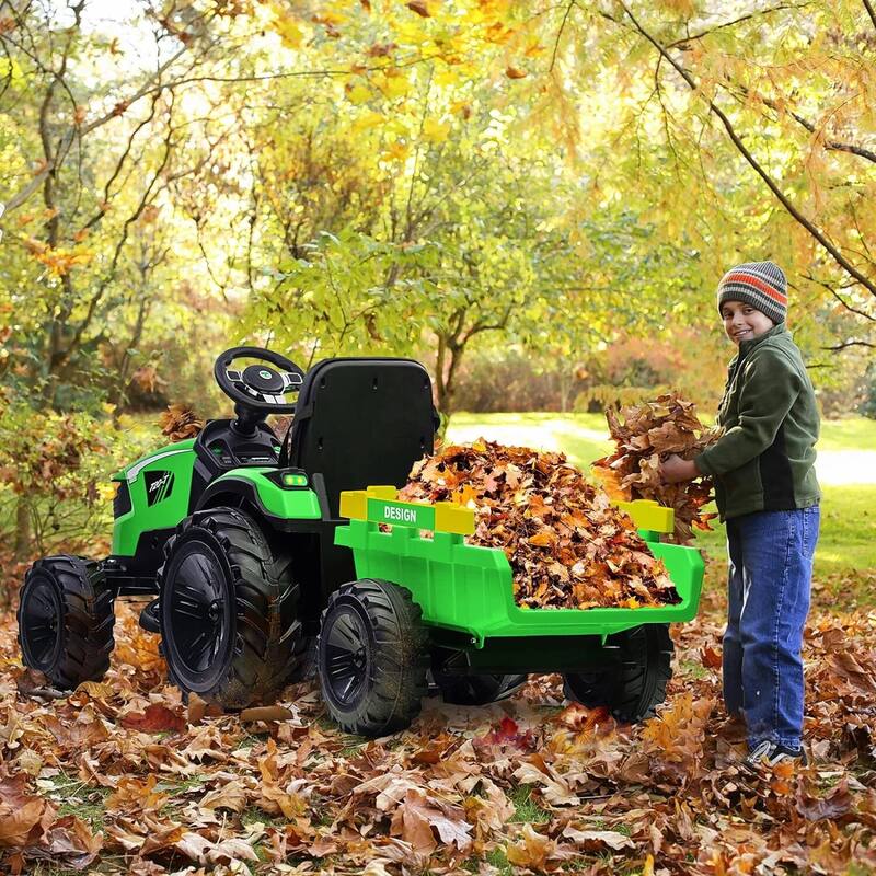 3 in 1 Kids 24V Ride on Tractor