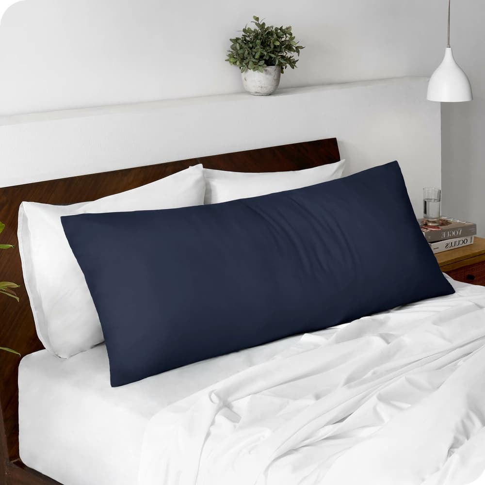 Bare Home Microfiber Body Pillow Cover with Zipper Closure