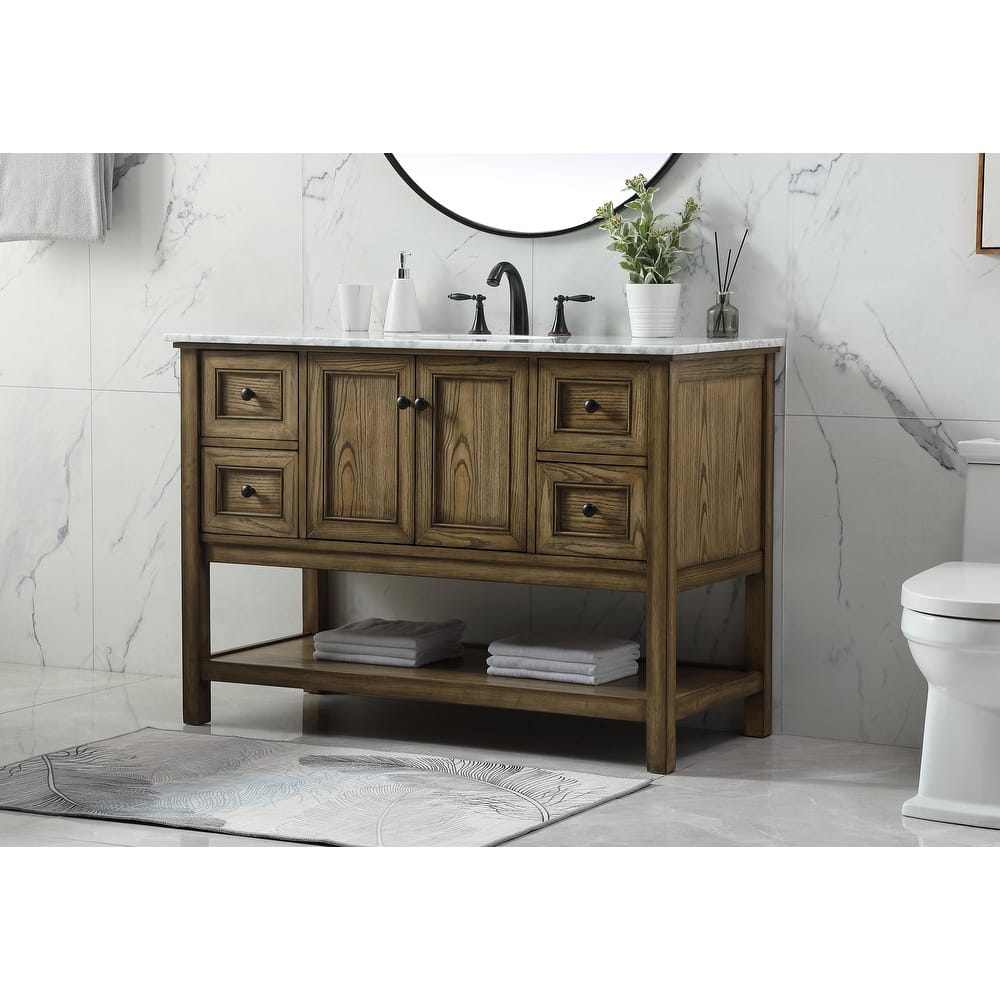 Grand 48 - 72 Inch Single Bathroom Vanity