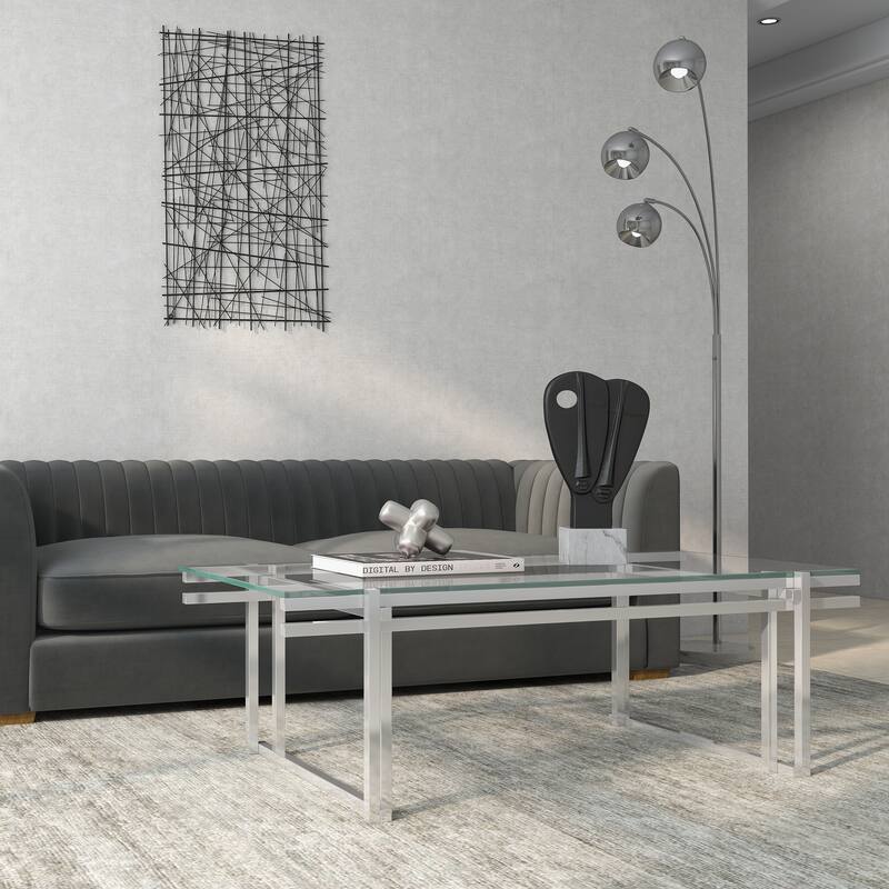 Metal Geometric Orb in Aluminum Abstract Home Decor Ornament For Table, Shelf, Mantle Decor Creative Gift