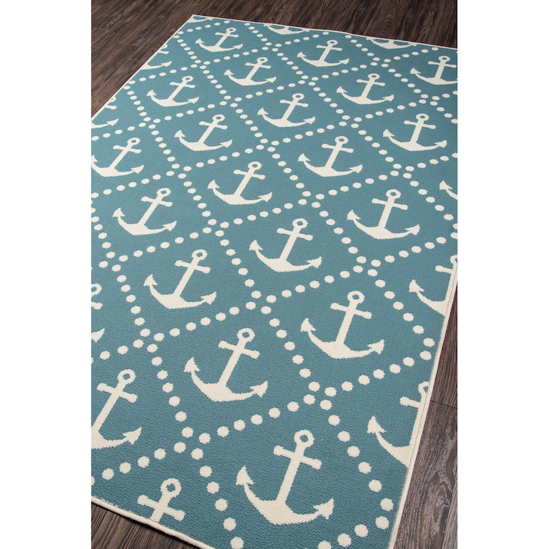 Momeni Baja Anchors Indoor Outdoor Rug