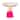 Mira Pink Borosilicate Glass Pedestal Decorative Dish 6x6x1.97 in