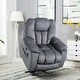 preview thumbnail 5 of 22, Oversized Power Assist Lift Recliner Chair With Massage and Heating with 2 Concealed Cup Holders for Elderly