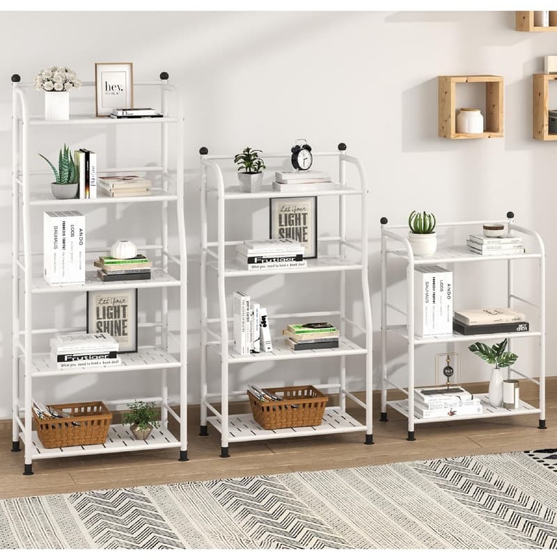 3 Tier Bathroom Storage Open Shelf Unit - 21.8"D x 11.02"W x 31.1"H