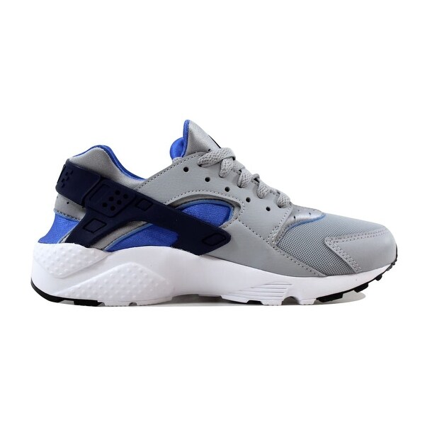 nike huarache grey and blue