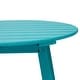 preview thumbnail 26 of 52, Elm Plus Outdoor Patio HDPE Round Coffee Table Side End Table