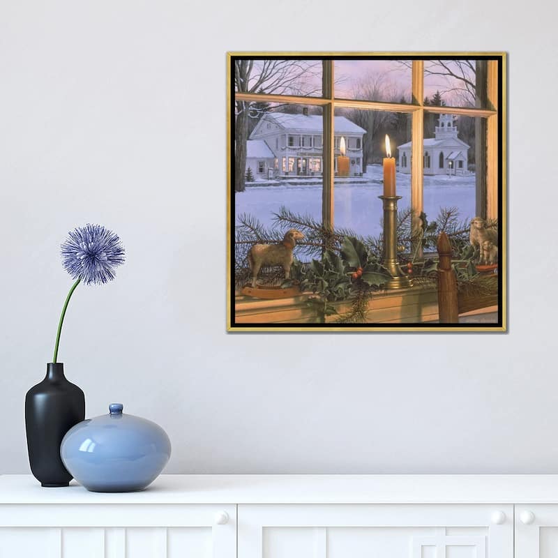 iCanvas "Season Of Peace" by William Breedon Framed Canvas Print