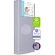 preview thumbnail 1 of 10, Dream On Me Starbright Breathable Fiber Crib and Toddler Mattress Periwinkle