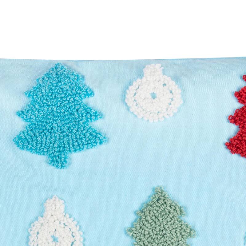Trees Hooked Pillow