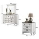 preview thumbnail 15 of 36, Roundhill Furniture Clelane Wood Bedroom Set with Bed, Dresser, Mirror, and Nightstand