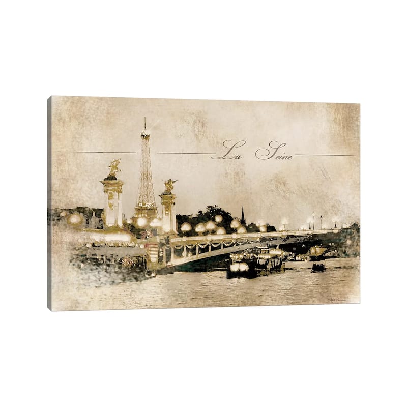iCanvas "Le Pont Alexandre" by Marie Elaine Cusson Canvas Print