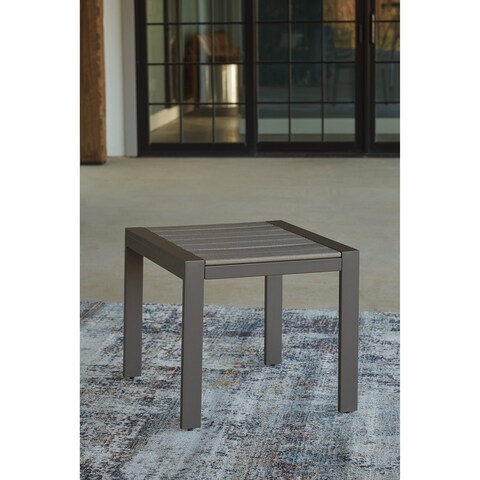 Tropicava Outdoor End Table - 22.01" W x 24.13" D x 20.04" H