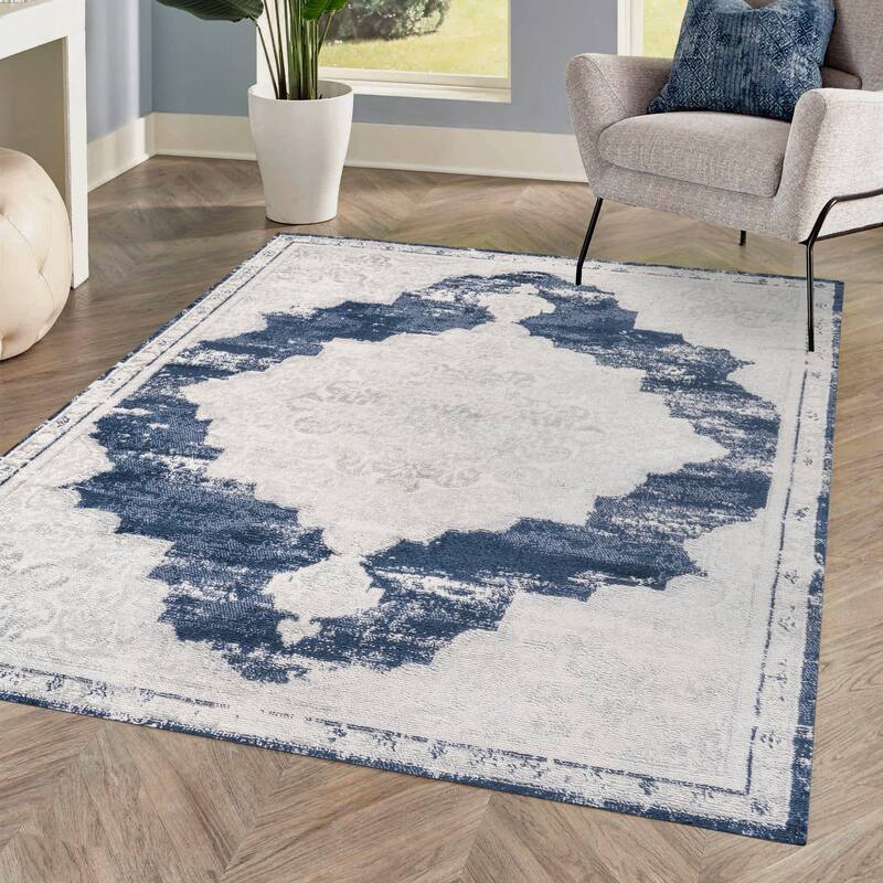 JONATHAN Y Rosalia Ornate Medallion Modern Area Rug
