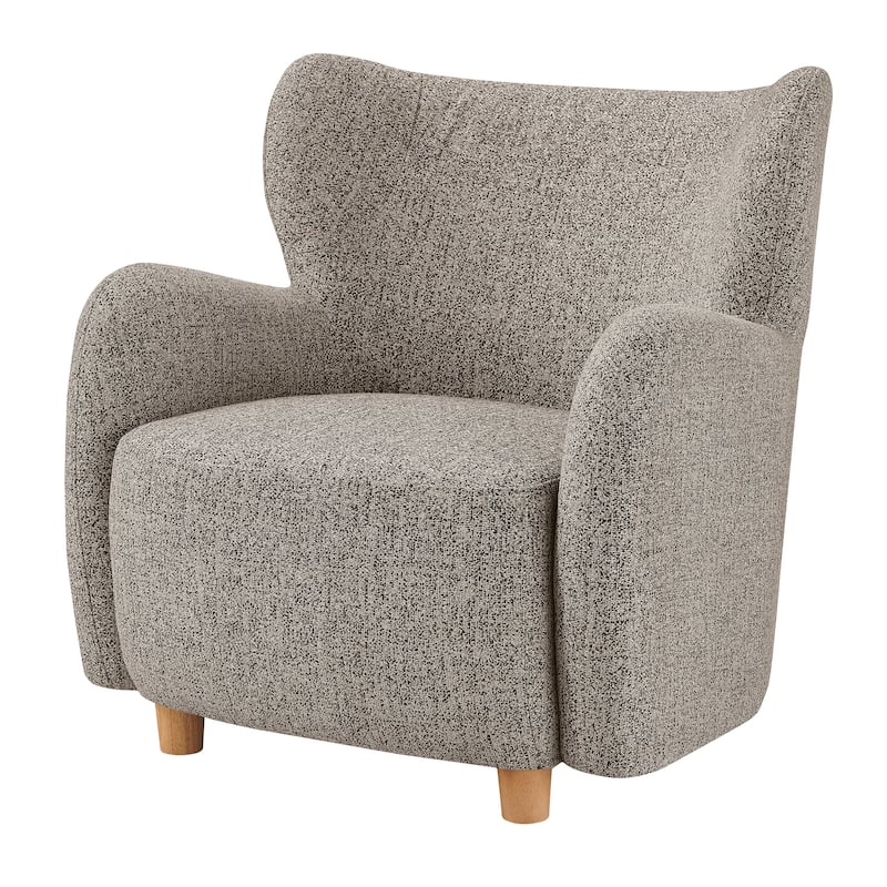 NPD Furniture Tiffany Accent Arm Chair - Nexa Brown/Fabric