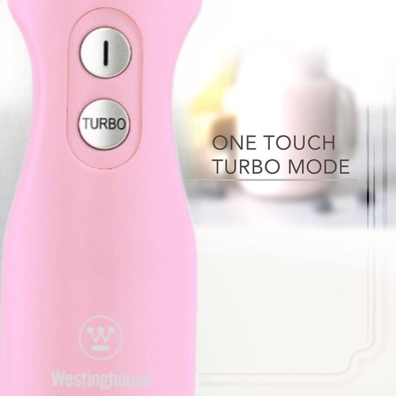 Westinghouse 5-Speed Immersion Hand Blender - Retro Series, 4 Colors