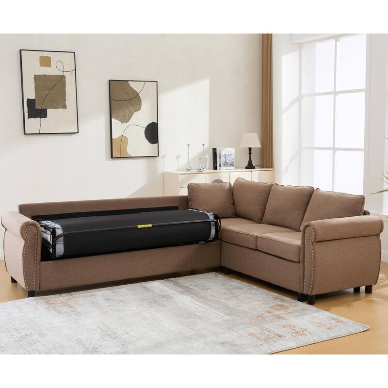 2 in 1 Pull Out Couch Bed