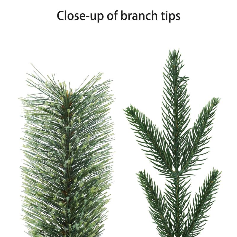 Puleo International Pre-Lit 2' Table Top Artificial Christmas Tree