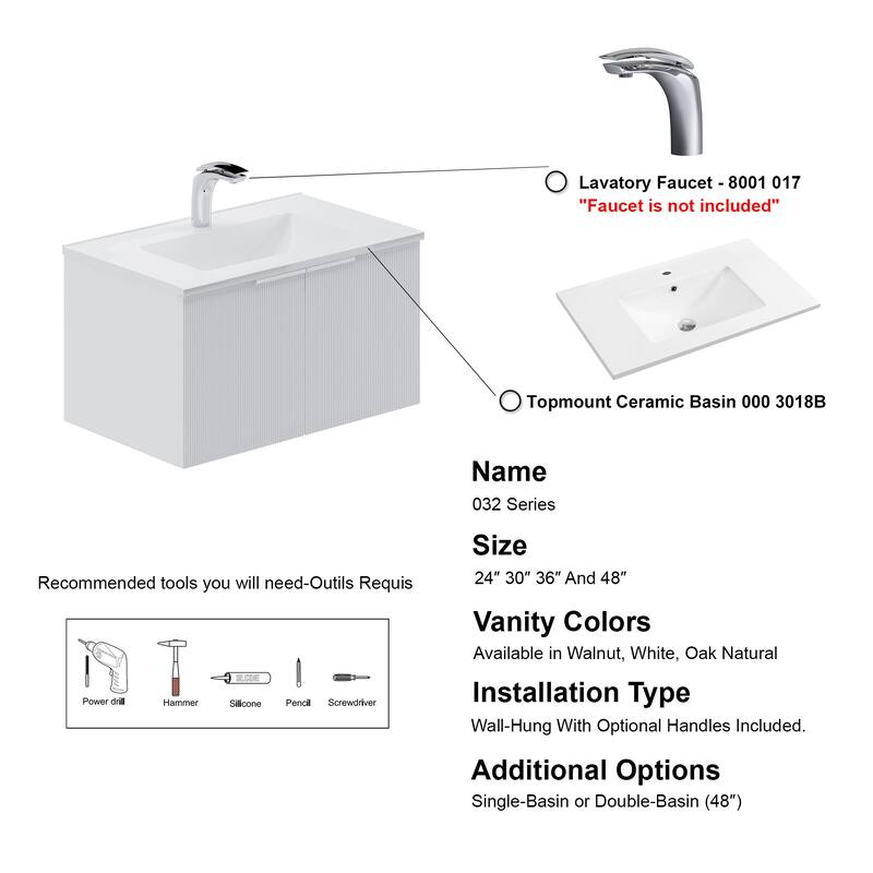 Dillon 30" Single Vanity Set