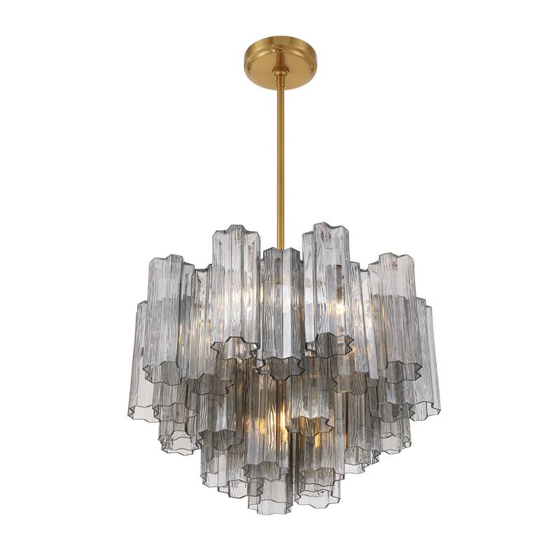 Crystorama Lighting Group ADD-306-SM Addis 6 Light 20" Wide Chandelier